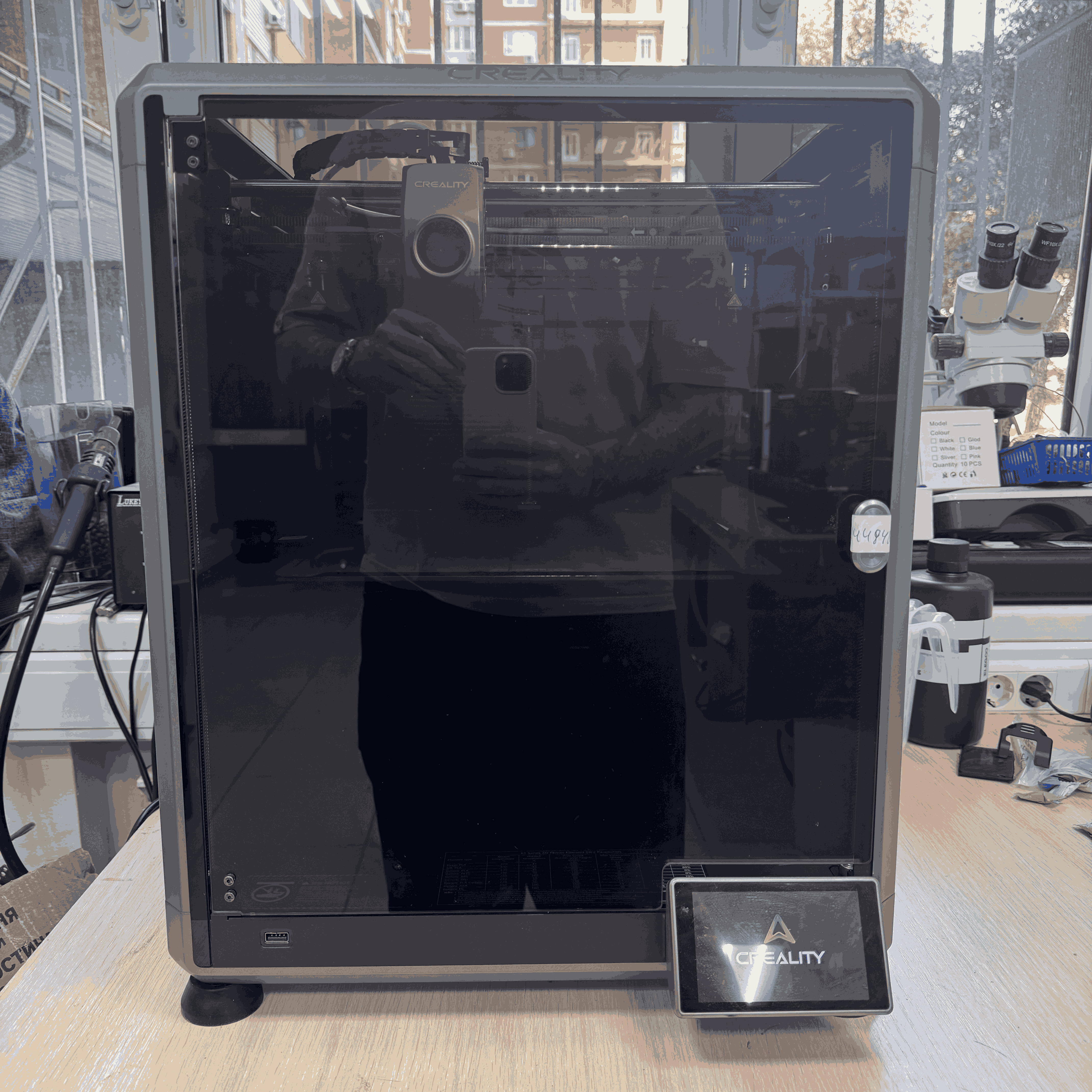 Ремонт 3D принтера Creality K1 Max: устранение обрывов печати и замена экструдера