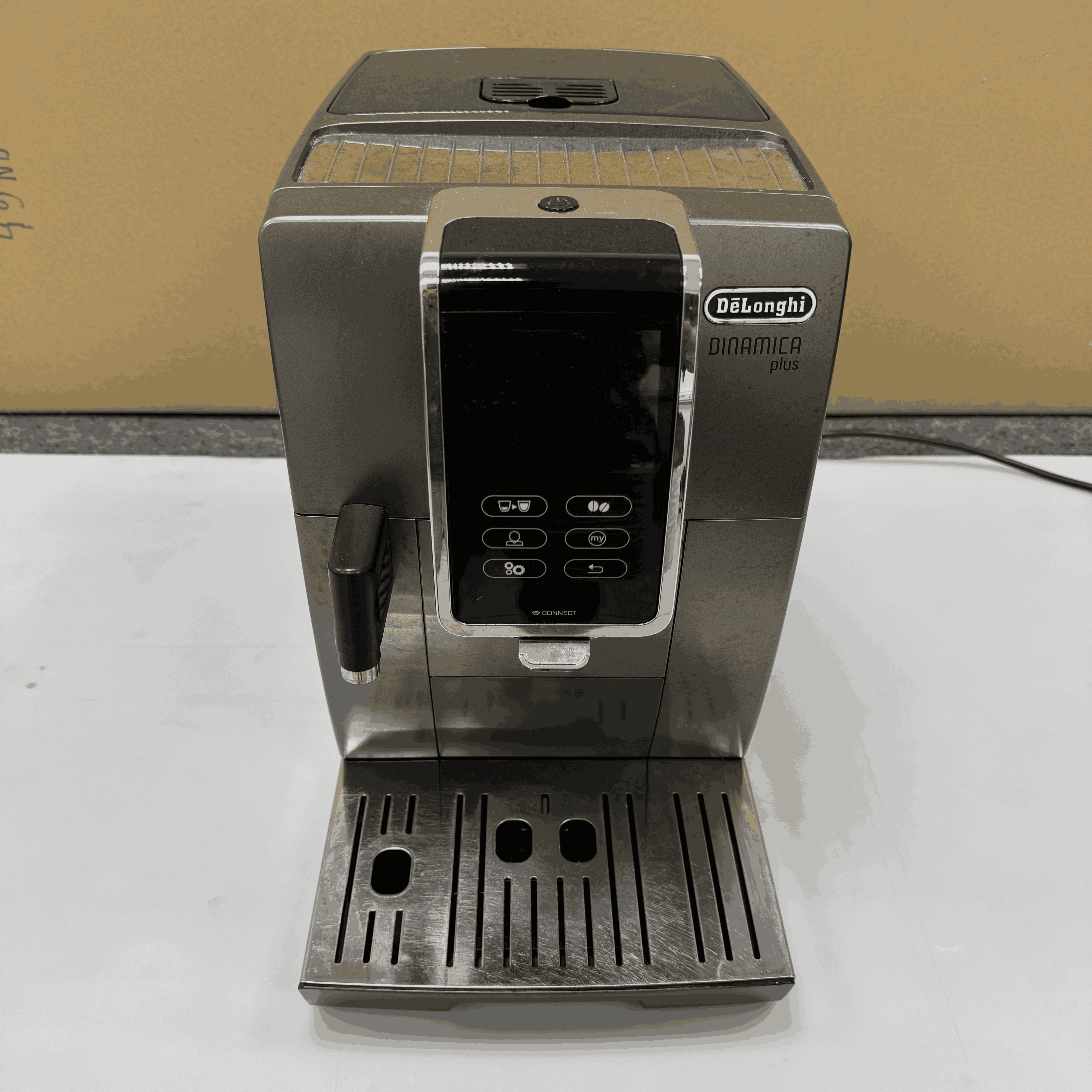 Ремонт кофемашины De'Longhi ECAM 370.95T: замена ограничителя заварочного узла